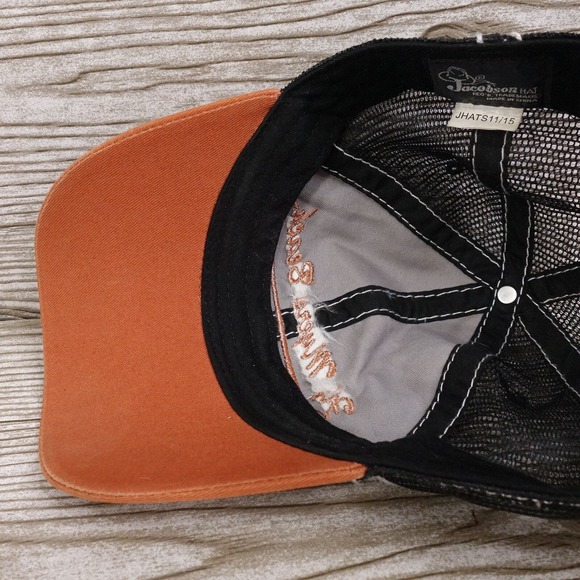 FT MEYERS BEACH FLORIDA GREY ORNAGE TRAVEL TOURIST BASEBALL HAT CAP - Picture 7 of 8